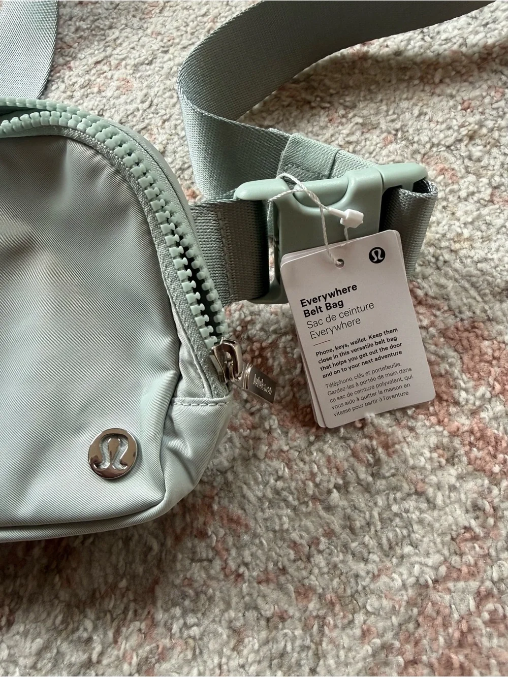 lululemon athletica Sage Green Belt Bag